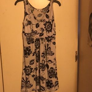 Black and white dress